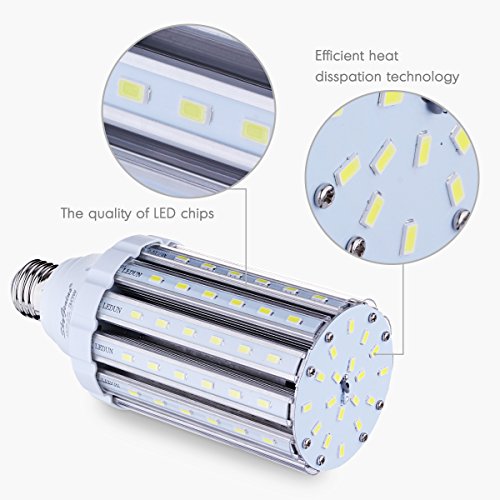 30W Daylight Led Corn Light Bulb For Indoor Outdoor Large Area - E26 Socket 3000Lm 6500K,For Home Street Lamp Post Lighting Garage Factory Warehouse High Bay Barn Porch Backyard Garden Super Bright #TOP3