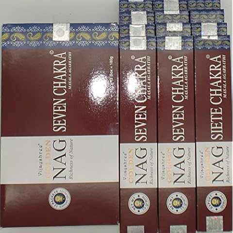 Vijayshree Golden Nag Hand-Rolled Incense Sticks Cover
