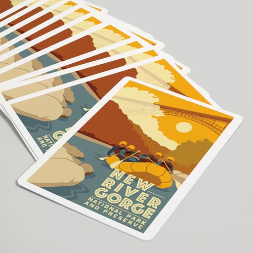 Lantern Press Canyon Rim naipes póker adultos 52 cartas miniatura 5