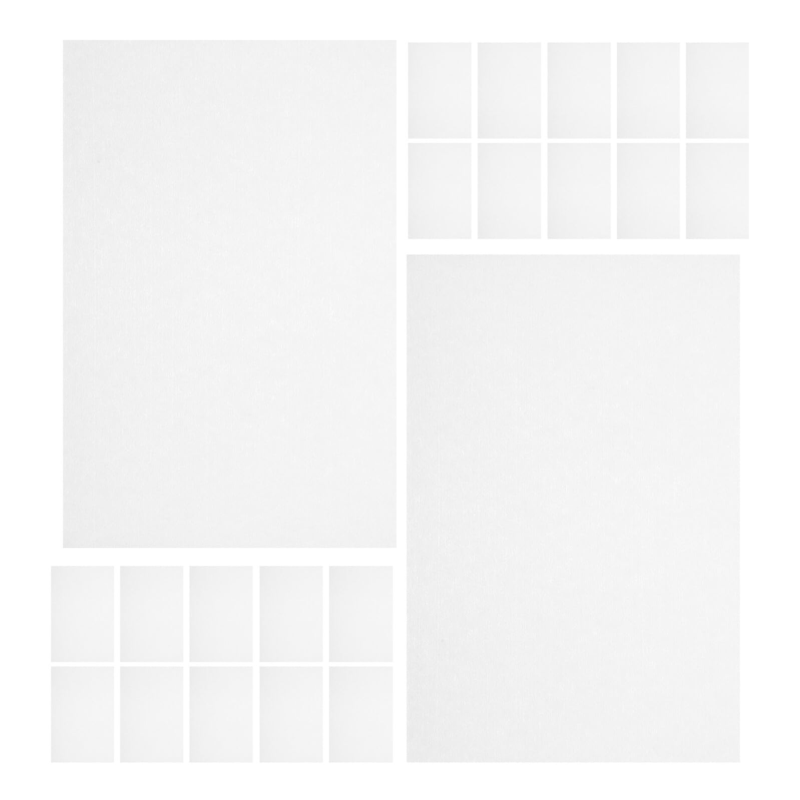 Abaodam Forro Desechable para Jaulas de Pájaros 44X31 CM 100 Hojas Absorbentes de Papel para Loros y Aves Pequeñas Almohadillas Higiénicas para Fondo de Jaula Adecuado para Limpieza