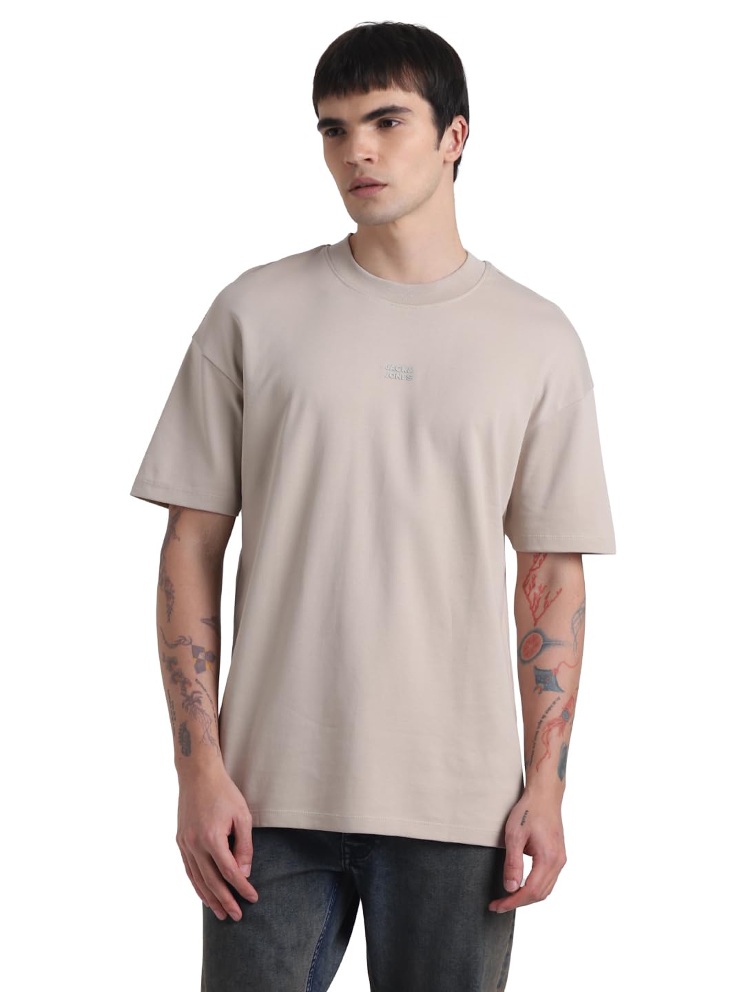 Men's Cotton Solid Classic Fit T-Shirt