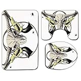 Hohe Qualität: Hergestellt aus verdicktem Plüschmaterial. Memory Foam Kissen. Fühlt sich super wohl und beeindruckend. Nicht einige schwache und billige. Rutschfeste Punkte auf der Rückseite sorgen für vollständige Sicherheit für alle Familienmitglieder, von Erwachsenen bis zu kleinen Kindern. Fusselfreie Faser, um sauber zu halten.