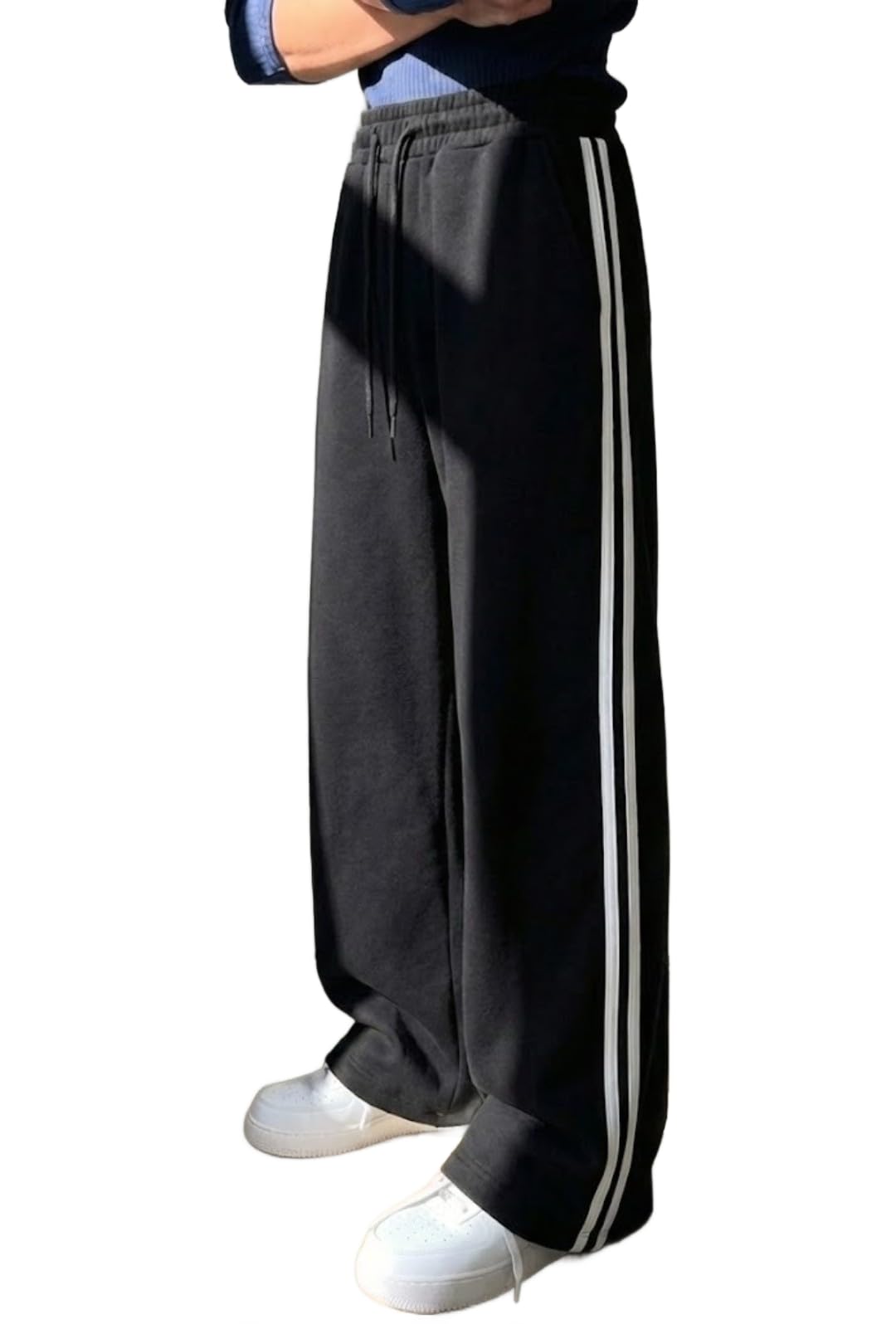 dockstreet Track Pant for Men || Baggy Fit || Track Pants || Full Elastic Jogger Track Pant || 100% Cotton-picture-10