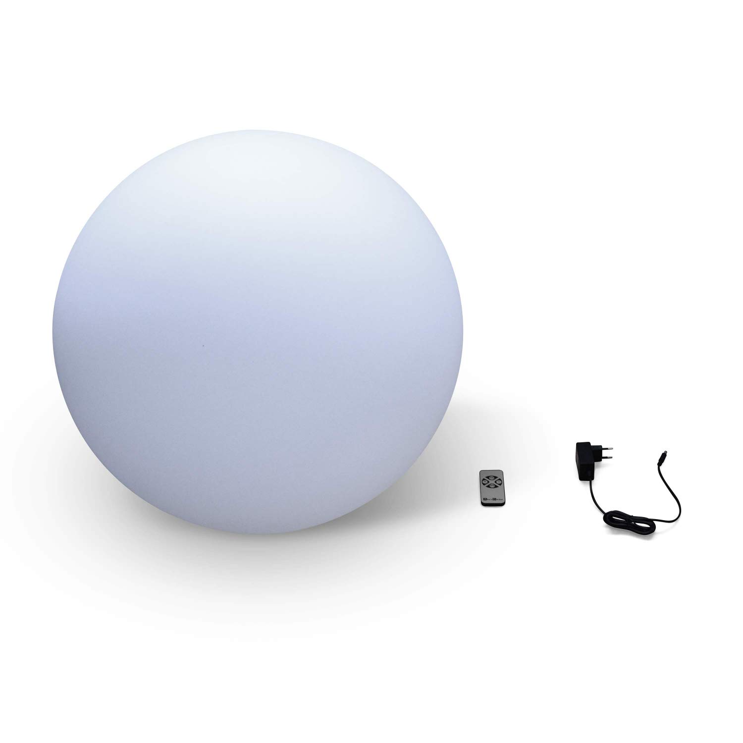 Alice's Garden - Boule LED 60cm – Sphère décorative lumineuse. Ø60cm. blanc chaud. commande à distance