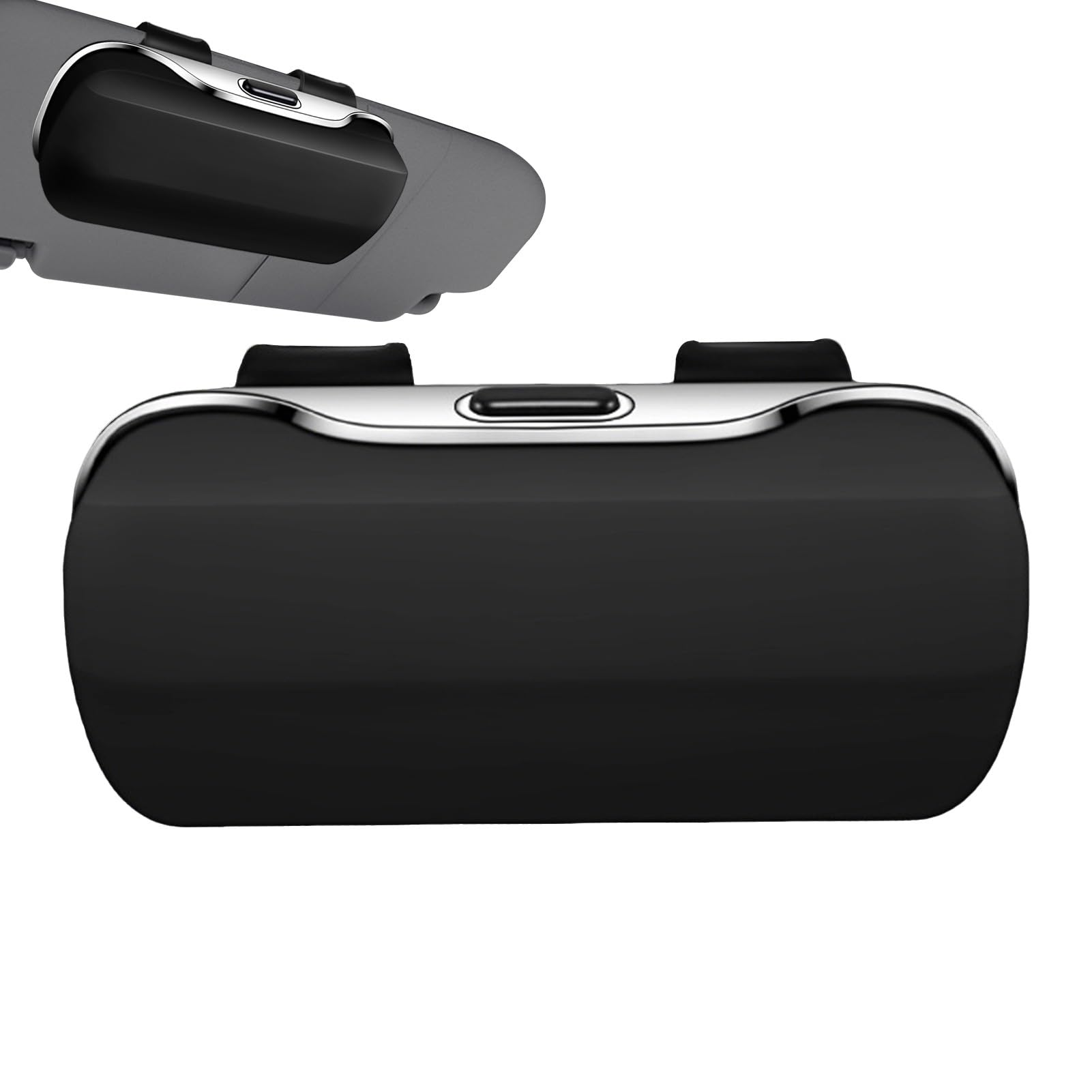 Support auto pour écran solaire et boîte de rangement pour lunettes - 8