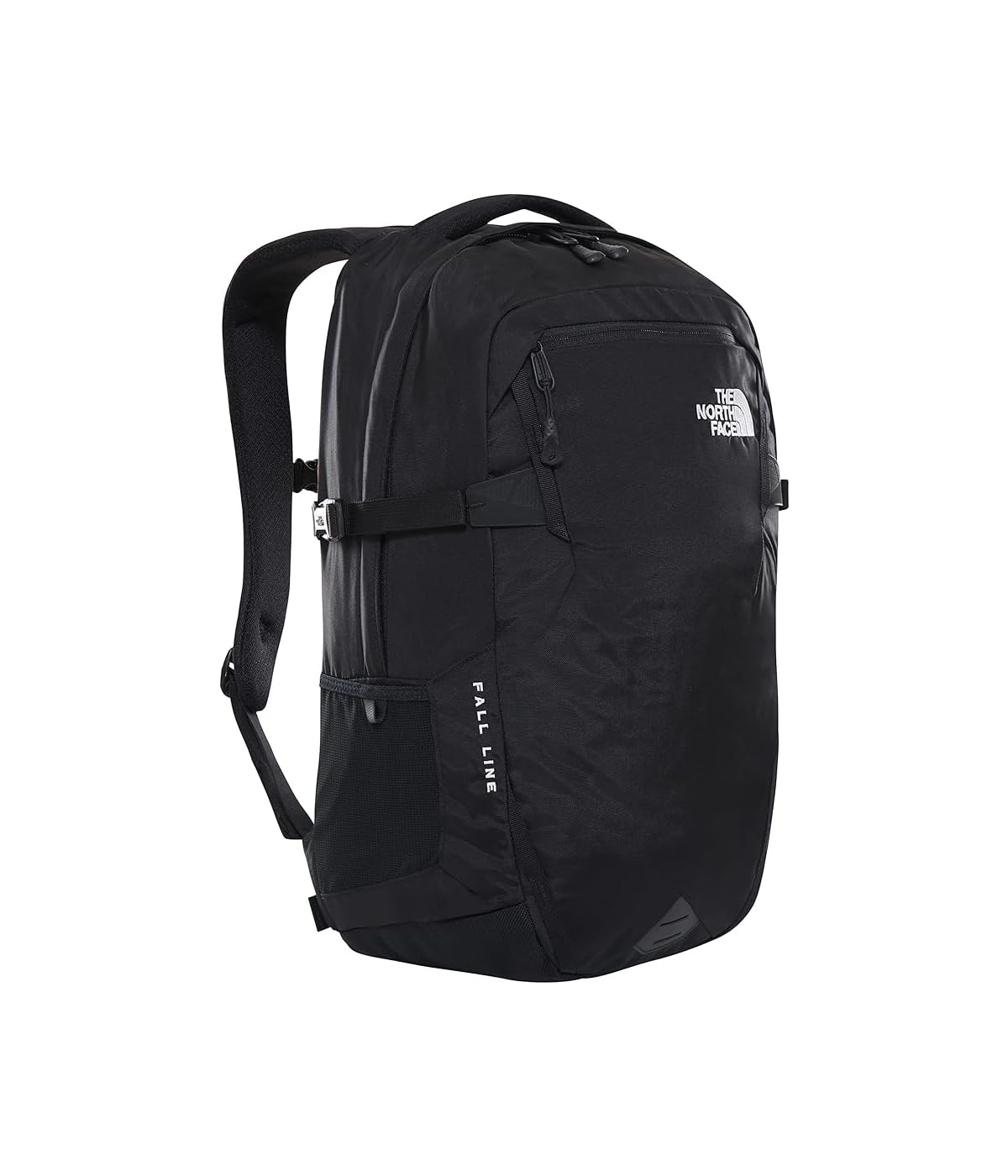 The North FaceFall Line Backpack - Reflective Backpack for School, Work and Travel with Fleece-Lined Laptop Sleeve - TNF Black