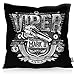 VOID Viper poszewka na poduszkę, poliester, wodoodporna, do użytku wewnątrz i na zewnątrz, kolor czarny, wymiary poduszki: 40 x 40 cm