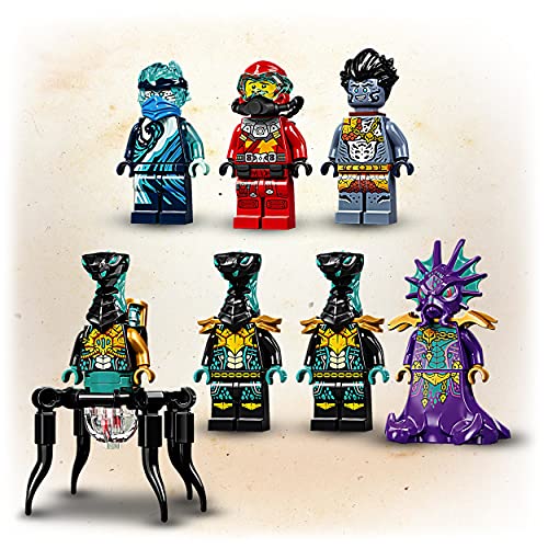 LEGO 71755 NINJAGO Temple of The Endless Sea Building Set, Underwater Playset with Ninja Kai, Toy for Kids 9+ Years Old