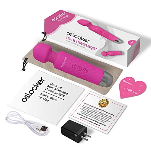 Oslooker Magic Massager for Women Body with 20 Vibration Patterns 8 Speeds