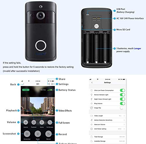 SSYING Video DOORBELL