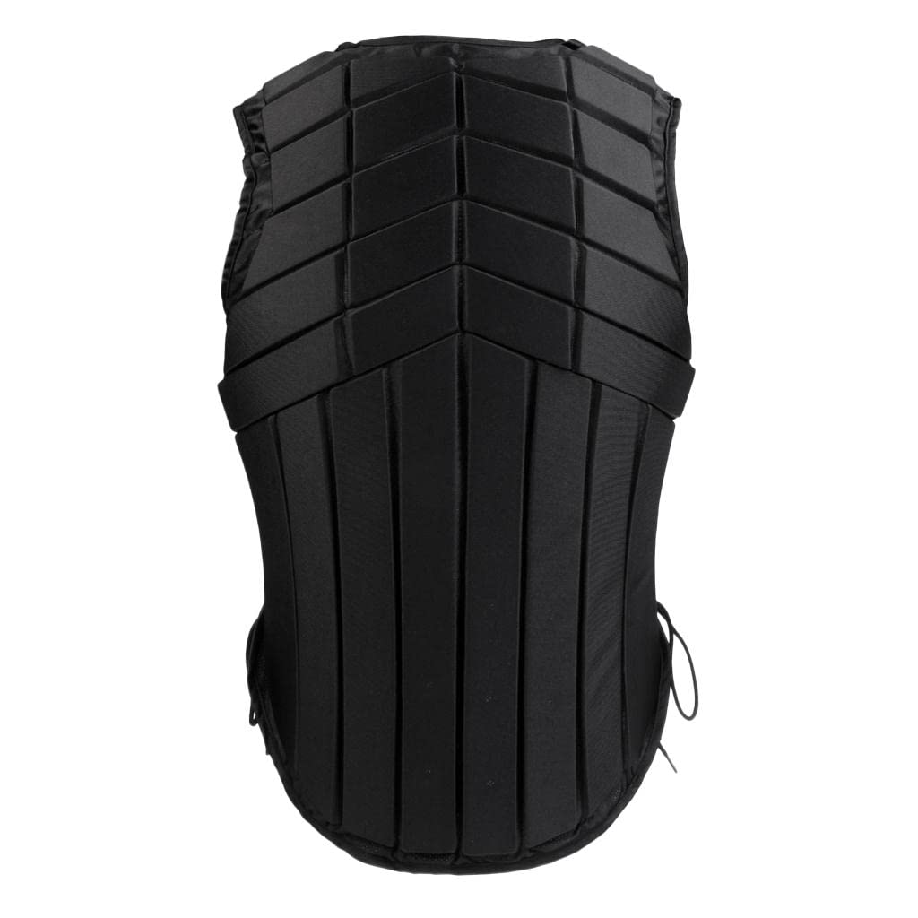 MagiDeal Gilet Équitation Fermeture à Glissière Reglable Équipement De Protection Cavalier