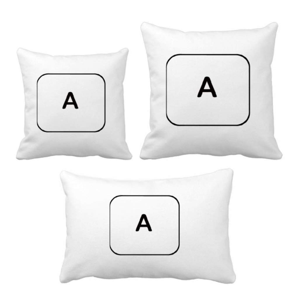 Coussin clavier Symbole A DIYthinker pour la décoration de canapé et salon