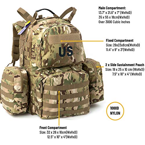 medium molle ruck