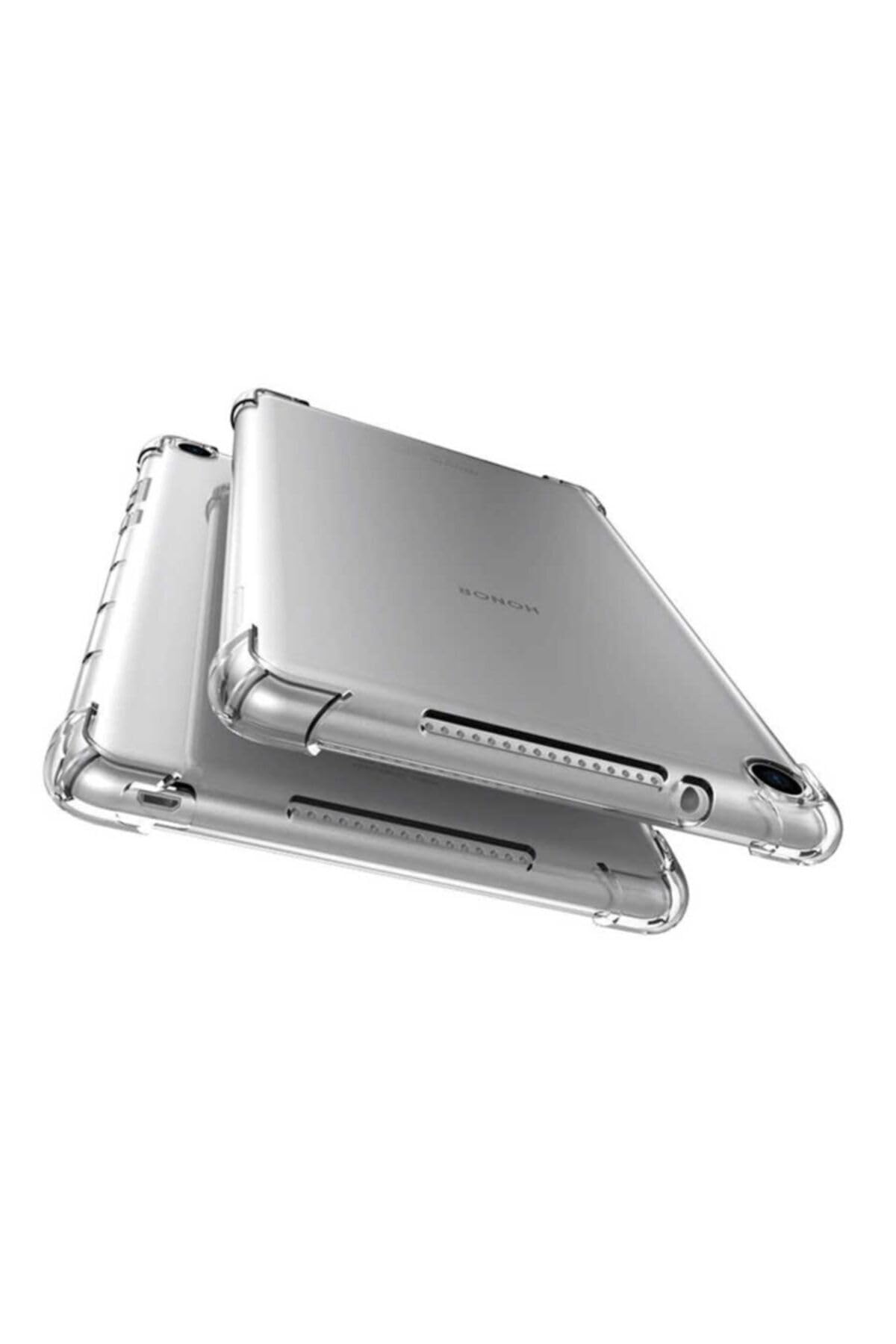 Zore Apple ile uyumlu iPad 10.2 2021 (9.Nesil) Kılıf Tablet Nitro Anti Shock Silikon Kapak Renksiz