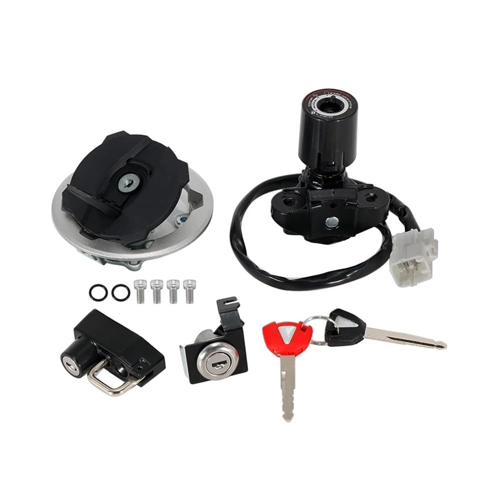 Set interruttore di blocco chiave di accensione Kit chiave moto for EX500 500 ER500 Z500 ER500 Z500 ABS SE SE ABS OEM: 27048-5276