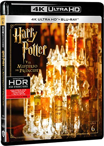 Harry Potter 6 4k Ultra-HD Blu-ray pour soirée cinéma fantastique en famille