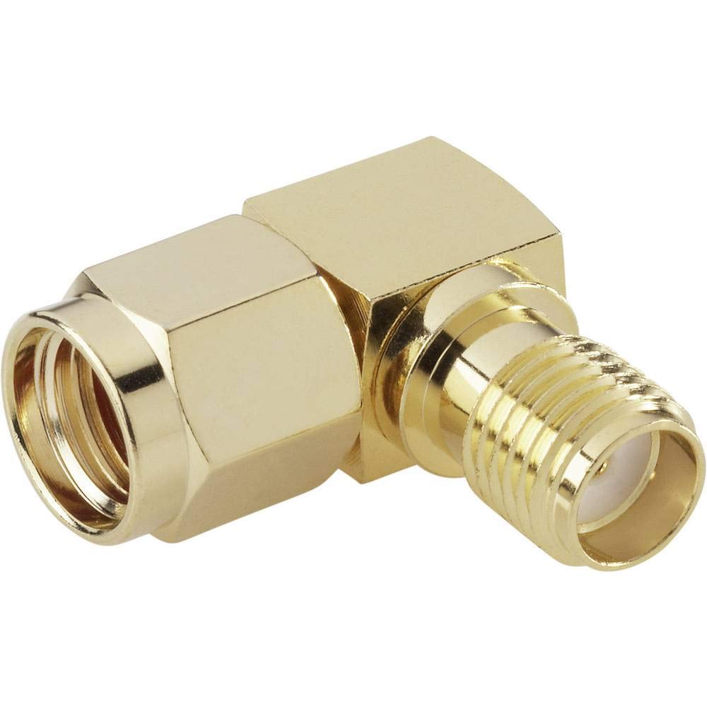 BKL 0419111 SMA Adaptor SMA Reverse Male to SMA Female 90°