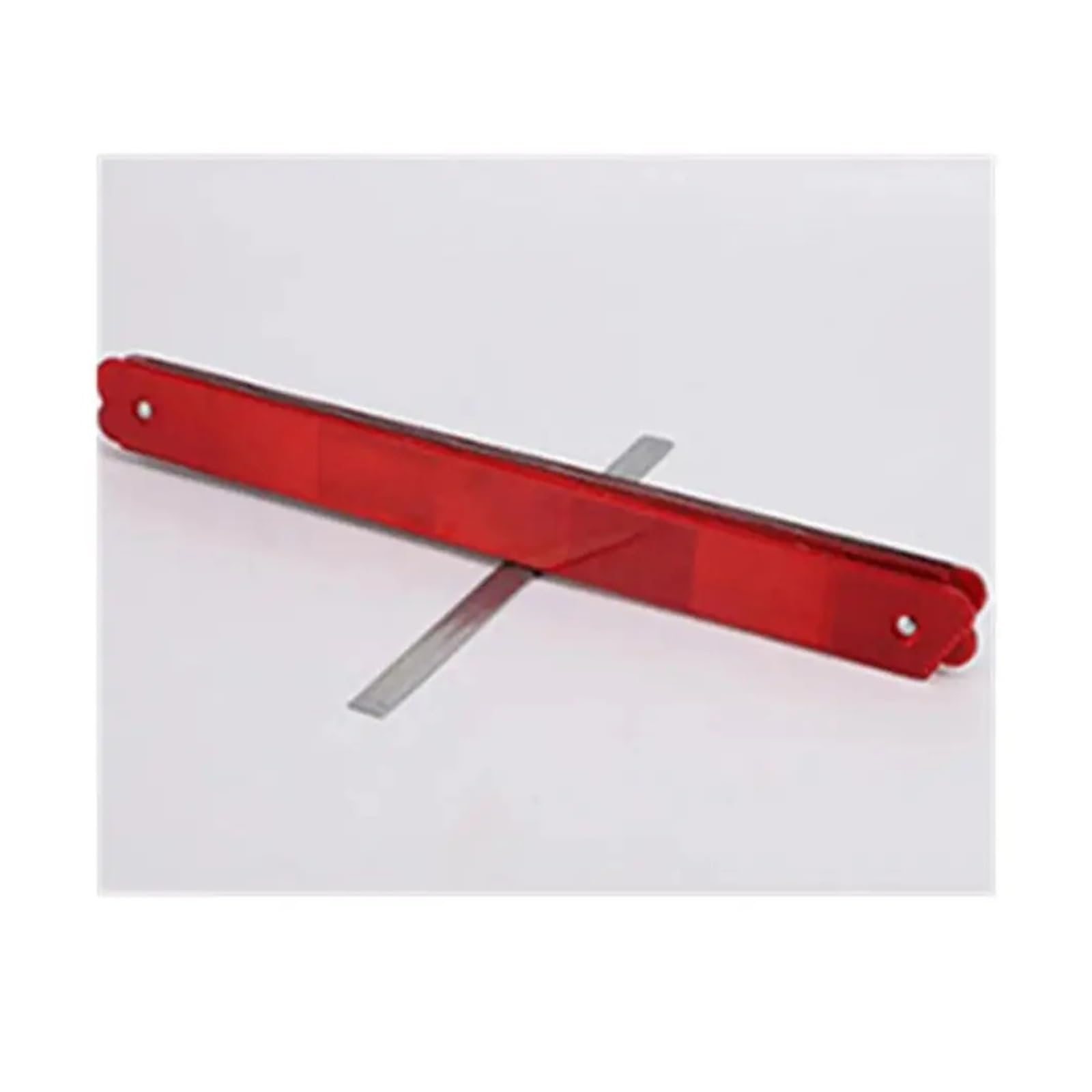 Triángulo de Advertencia Emergencia, Soporte Metal, señal Parada plegada, triángulo Plegable, Juego 2 uds., Dispositivo Seguridad Vial para Advertencia(Yellow and Red)