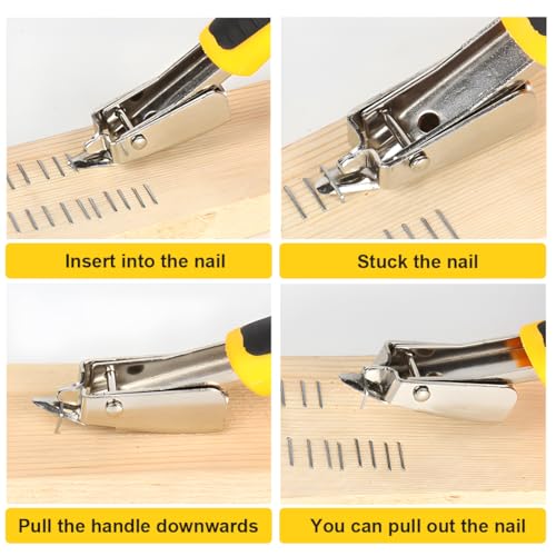 GXGM 2 Stück Nagelentferner Heftklammerentfernungswerkzeug,Klammerentferner,Entklammerer Enthefter,Tacker Entferner, Heftklammerabzieher,Heftklammerentferner,Tackerklammern Entferner