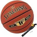 Spalding Basketball TF Gold Series Indoor/Outdoor Größe 7 + Spalding Ballpumpe