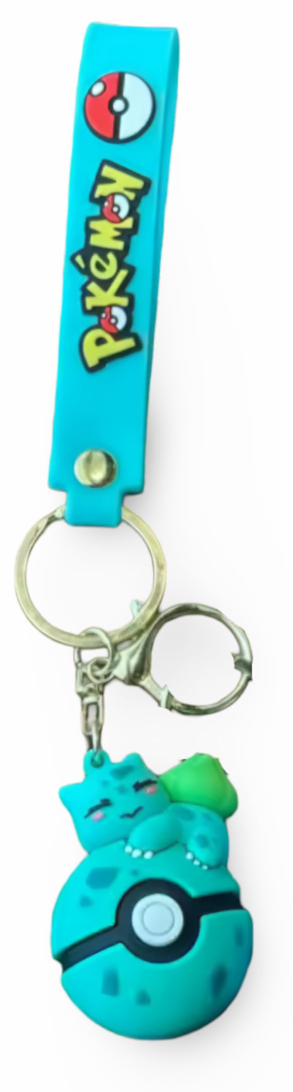 Pokemon | Pokeball Keyring/Bag Charm Figure | 15+ Years | Bulbasaur (Style 2)