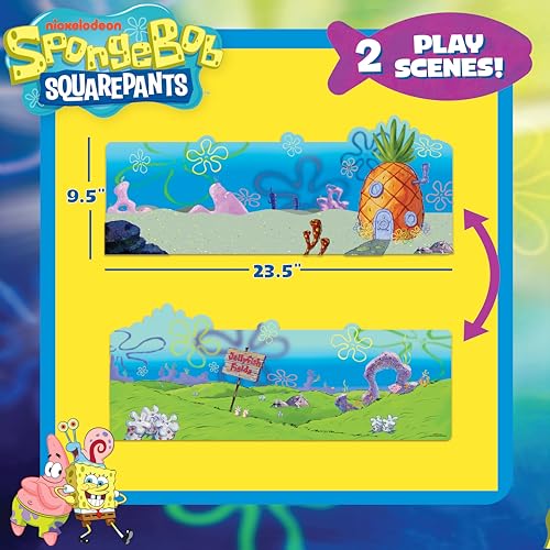 Image of Horizon Group USA Puffy Sticker Playset for Kids, Spongebob