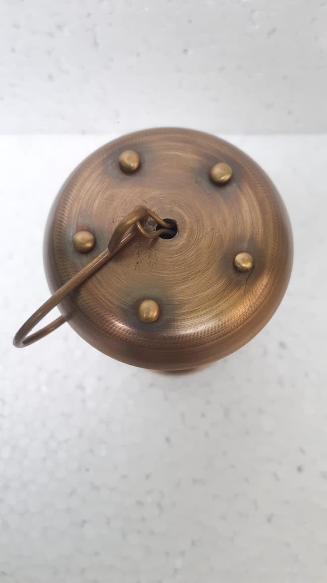 Nautical Brass Antique Miner Lamp Handmade Vintage Oil Ship Hanging Miner Ship Lantern Lamp 7 inch
