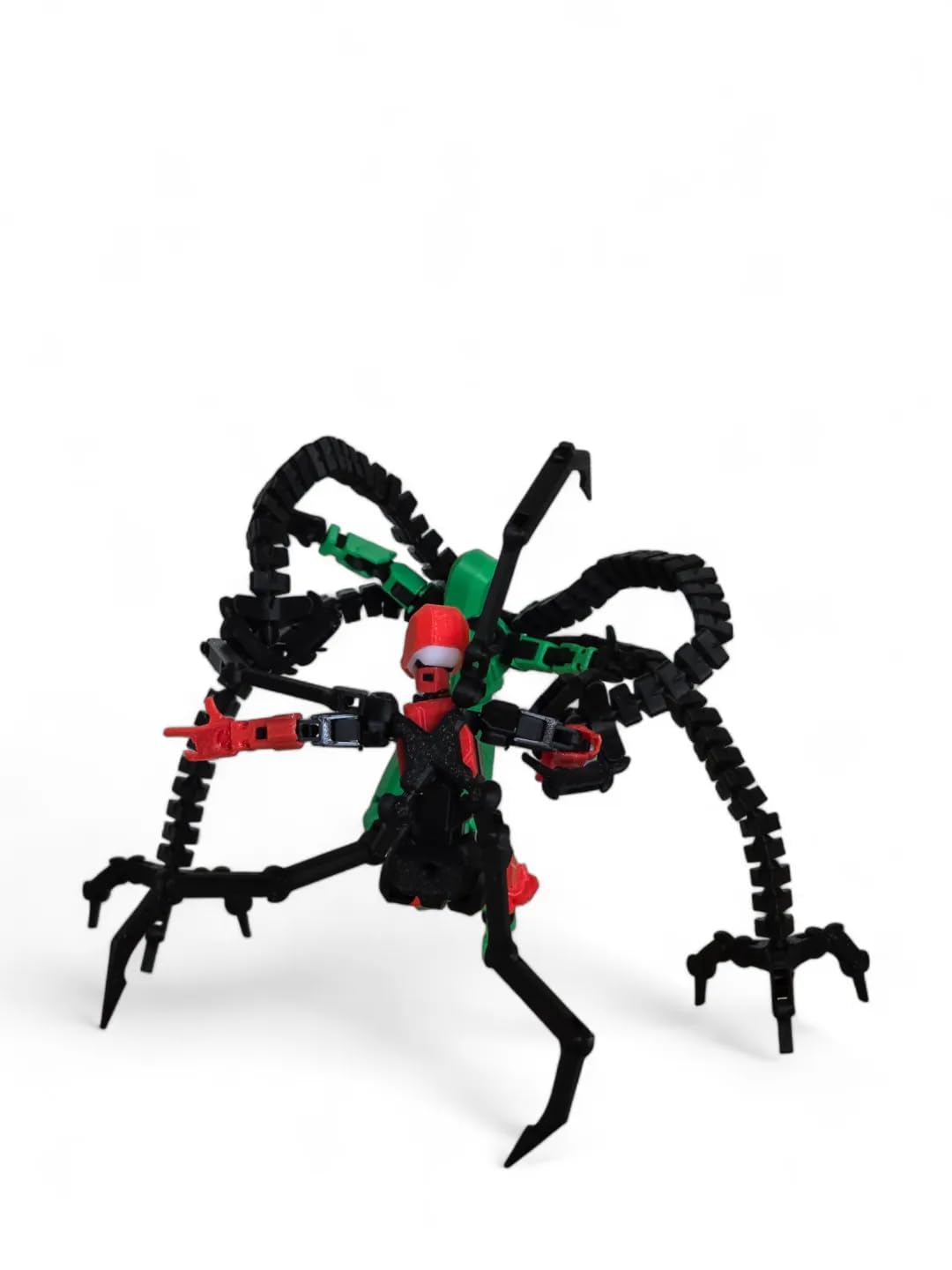VIKSON INTERNATIONAL Mechanical Tentacle Armor for Dummy 13 | 4 Articulated Cybernetic Arms Backpack, Mad Scientist Action Figure Upgrade & Stop Motion Desk Prop-image-34