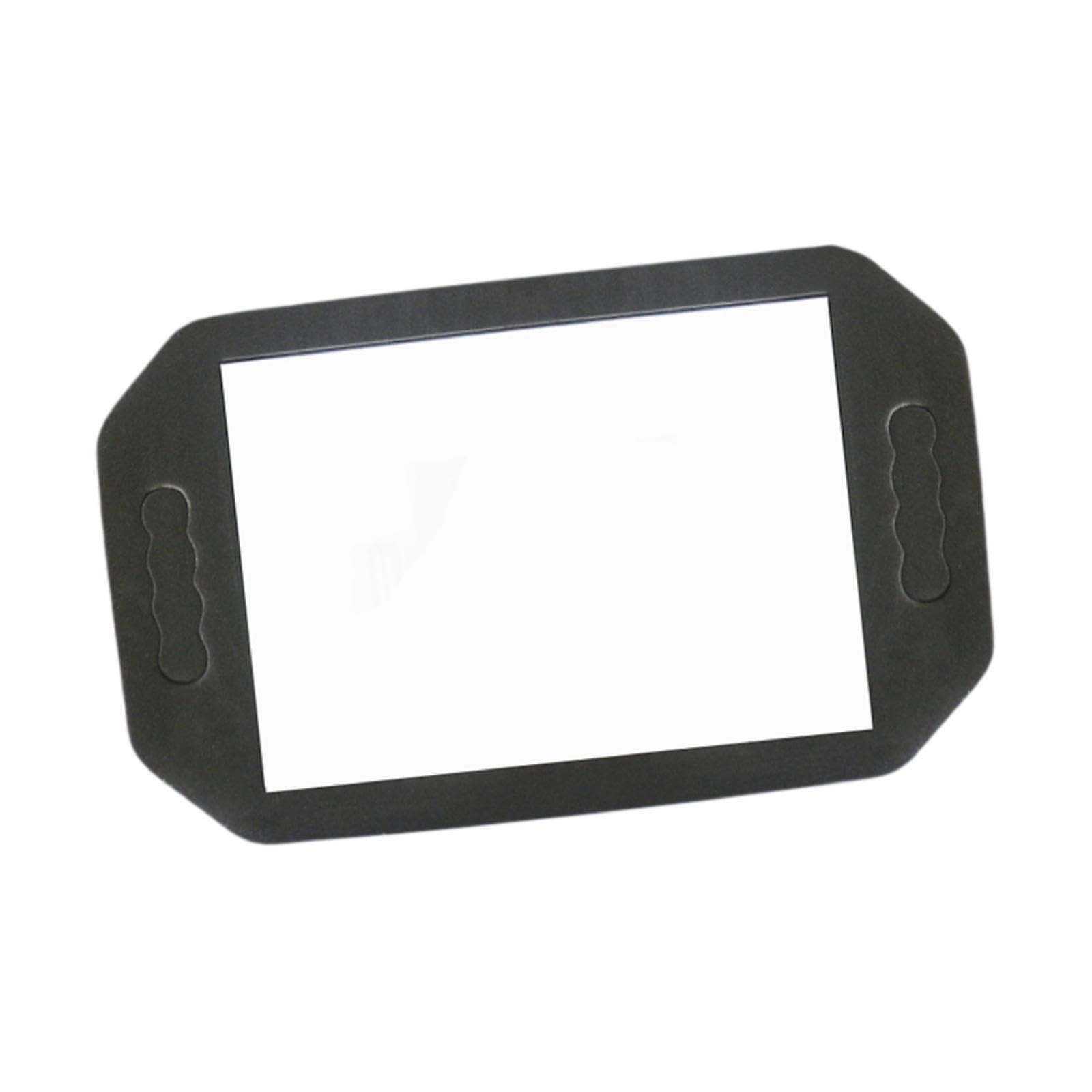 AUYXSSZ Enhanced Reflection Handheld Mirror Salons And Personal Beauty Routines Large Hand Mirror With Handle Portable Barbershop 41 X 25 Cm Cutting Makeup