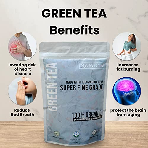 Image of Namhya Whole Leaf Green Tea | Metabolism & Fat Burn Support