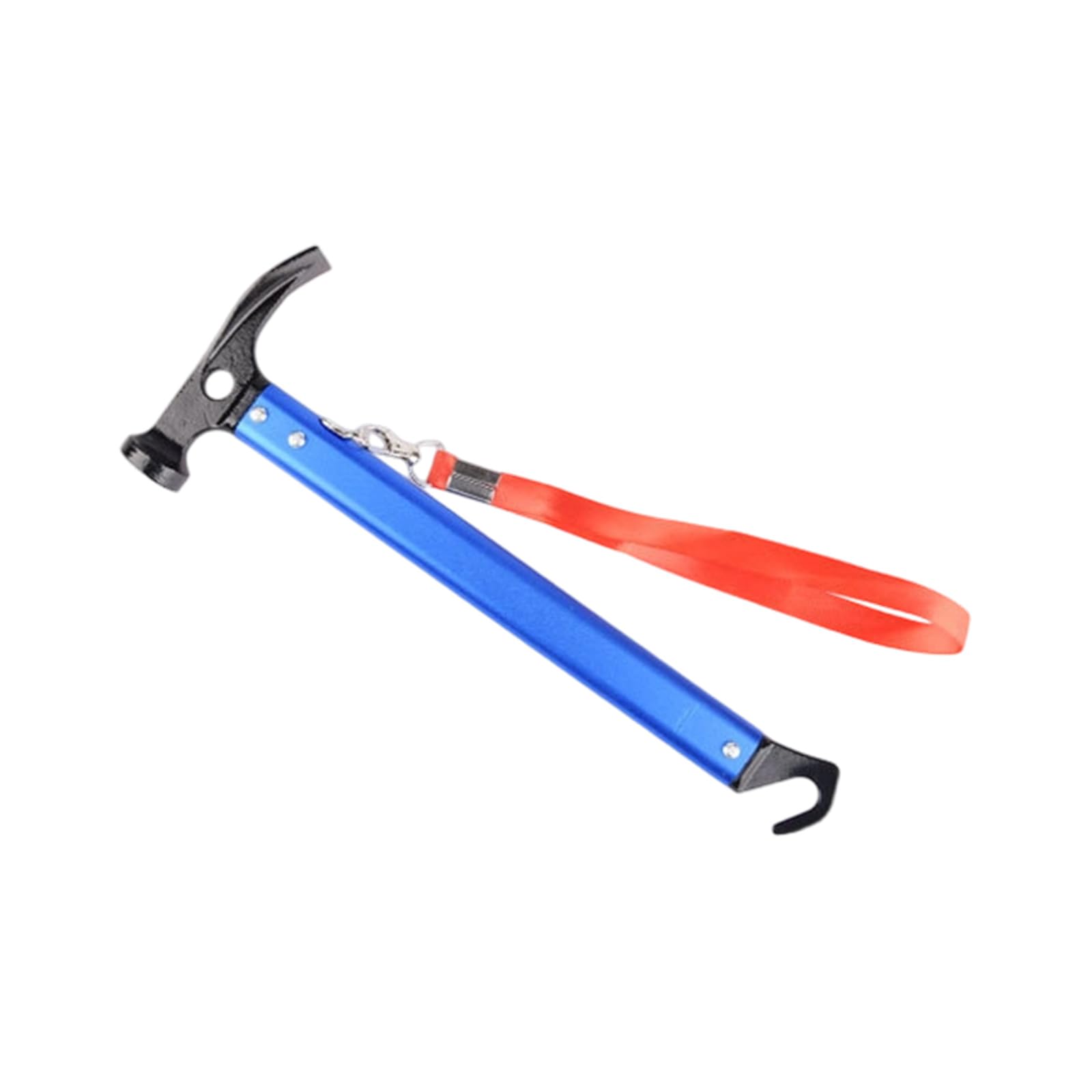Marteau de camping multifonctionnel avec extracteur de piquets de tente pour extérieur randonnée tente maillets