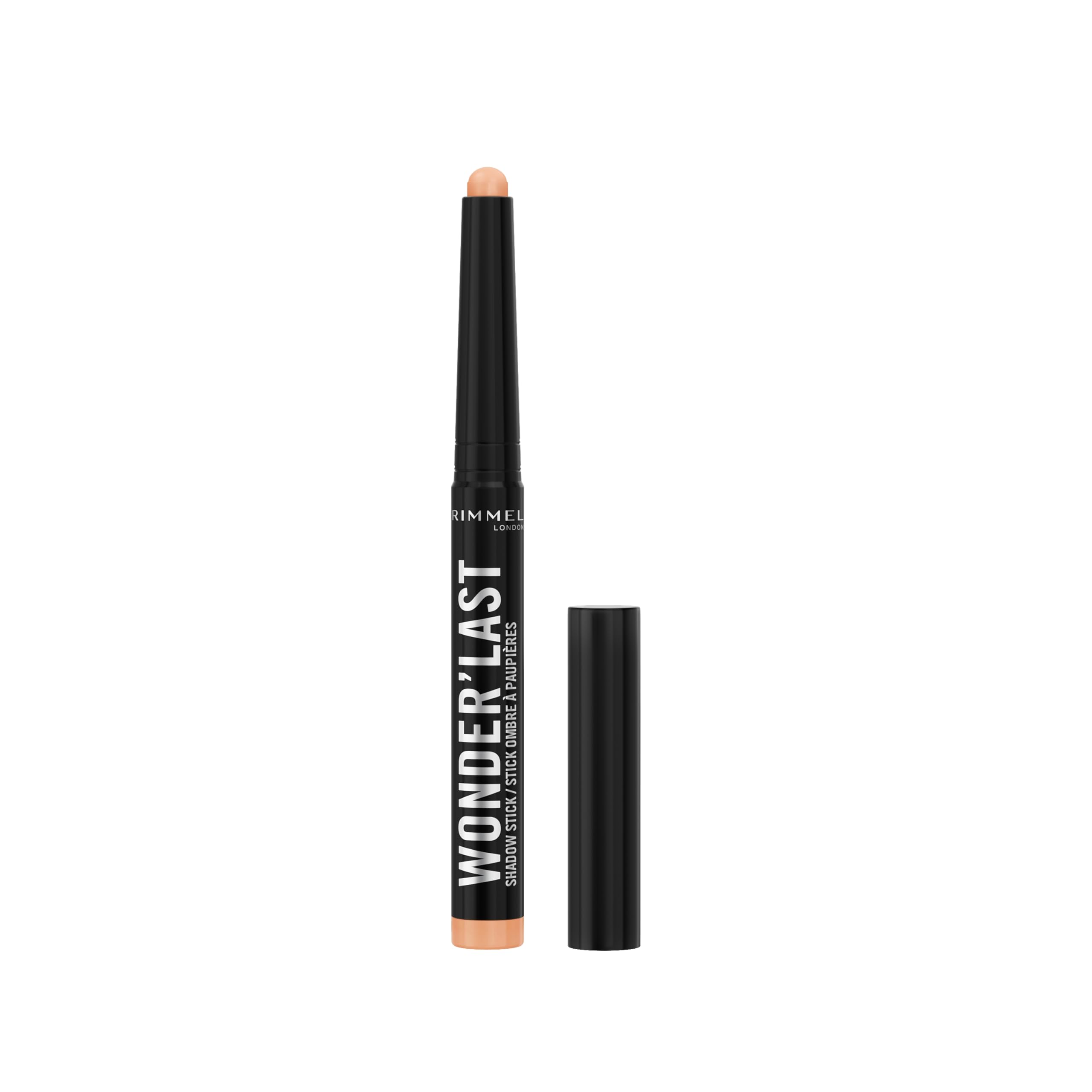Rimmel Wonder'Last Shadow Stick, 009 Velvet Vanilla, Easy To Apply, One Swipe Eyeshadow, Lasts All Day, Ultra-Creamy Formula, Buildable, Smudgeproof, Vegan