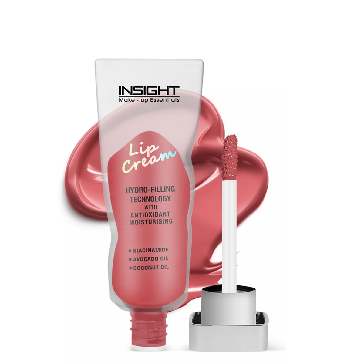 INSIGHT Lip Cream - Eros | Long Lasting | Easy to Wear | Non-Sticky & Transferproof | Liquid Matte Formula | 16 Hr Wear | Infused with Avocado, Coconut Oil & Niacinamide - 5g