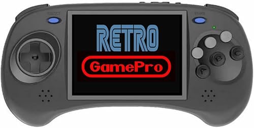 RG ARC D Retro Video Consola de juegos portátil Sistema Linux RK3566 64Bit Reproductor de juegos 4 '' Pantalla IPS 128GB Almacenamiento 3500 mAh