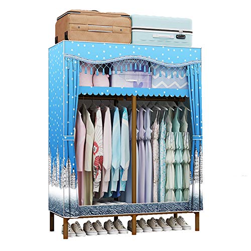 Armoire portative en tissu non tissé extensible 100x45x165cm - 2