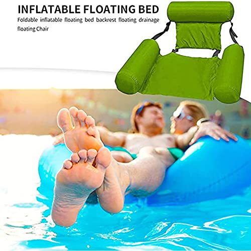 Drijvende Mat Zomer Zwembad Luchtbed Drijvende Zwembad Stoel Waterbed, Opblaasbaar Zwembad Speelgoed, Zwemvlotters voor… - Image 6