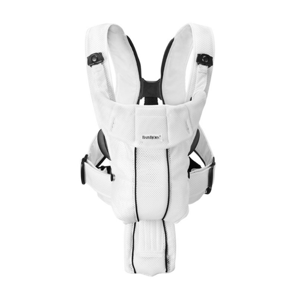 BABYBJORN Baby Carrier Active, White, Mesh (Discontinued by Manufacturer)