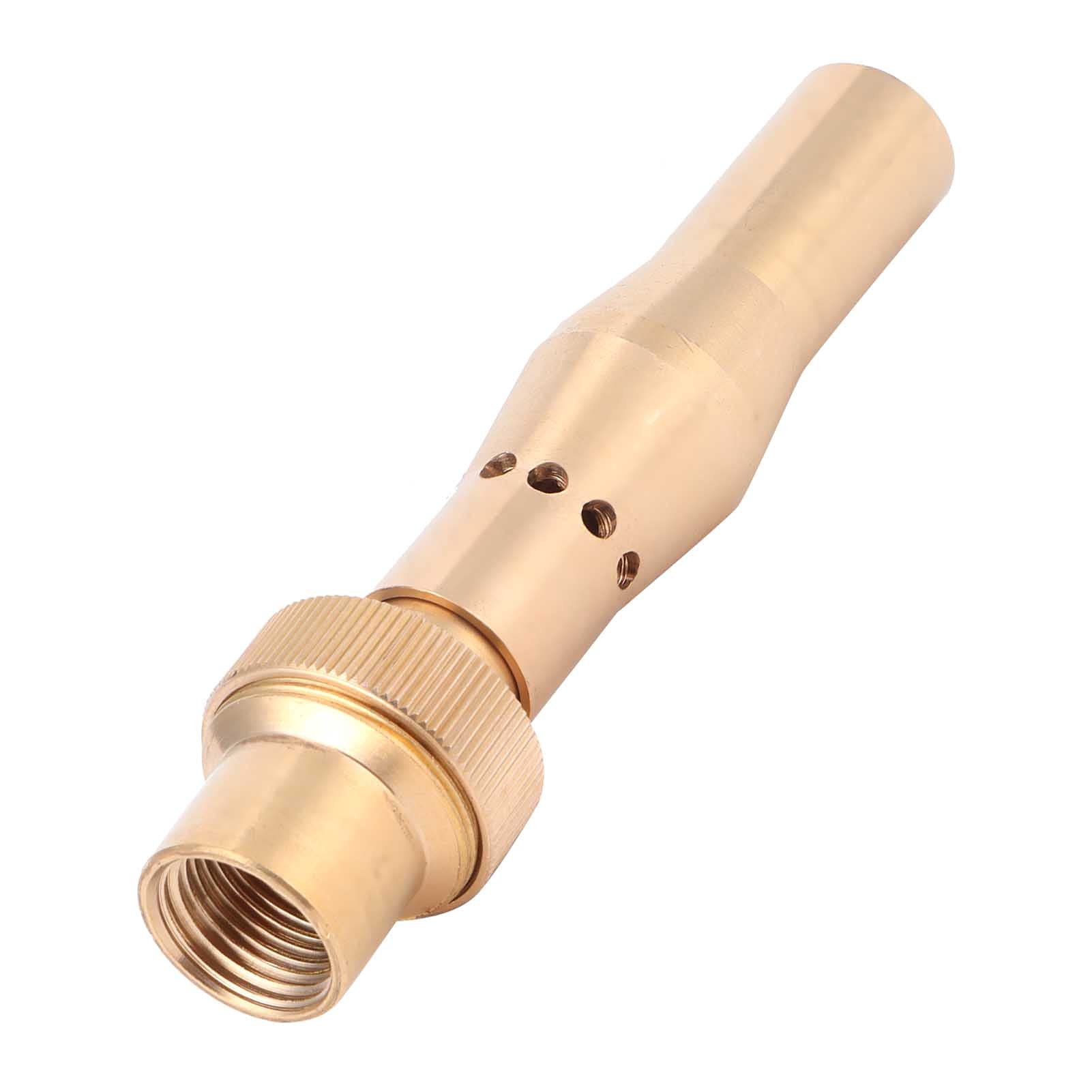 Bamjour Brass Female Thread Cedar Shaped Adjustable Water Fountain Nozzle Spray Pond Sprinkler Head(1 inch 32mm Internal Teeth)