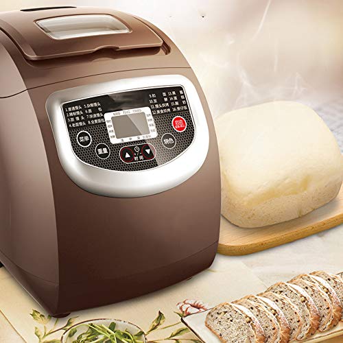 Tragbar Automatische Brotmaschine, Multifunktionaler Programmierbarer Brotbackautomat mit LED Anzeige und Antihaft… – Bild 3