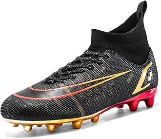 Men's Soccer Shoes Boys Spike Shoes Women's Football Shoes Students Grass Training Shoes Outdoor Football Shoes unisex209black33