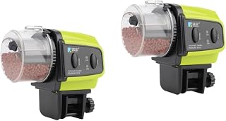 Ipetboom 2 Peças Acessórios Para Tanque De Peixes Betta Acessórios Para Peixes Betta Alimentador Automático De Tartarugas Acessórios Para Peixes Vivos Acessórios De Água Doce Para