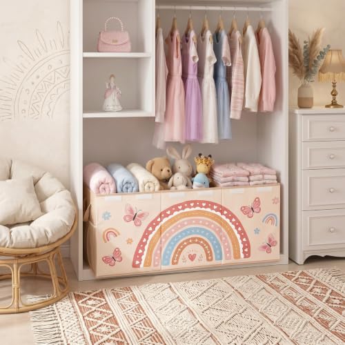 Image of Toy Box with Adjustable Divider Large Toy Chest Storage for Nursery Kidroom