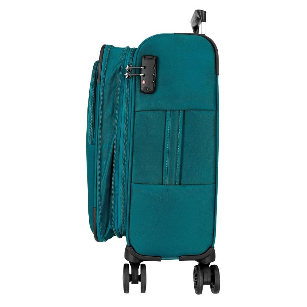 Movom Atlanta Maleta Fabricada en Poliéster Cierre TSA 4 Ruedas expandible 3cm Equipaje de Mano de Joumma Bags