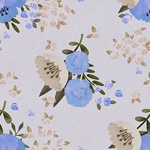 Papier peint coquelicots 250x250cm pour relooker meubles et murs - 3