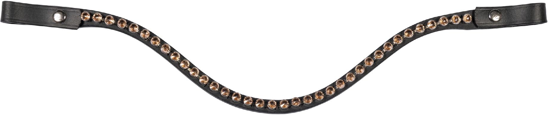 HKM Passion Browband Amber Pony