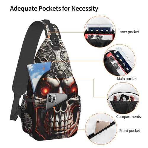 Bolso bandolera pequeño para hiking unisex miniatura 4