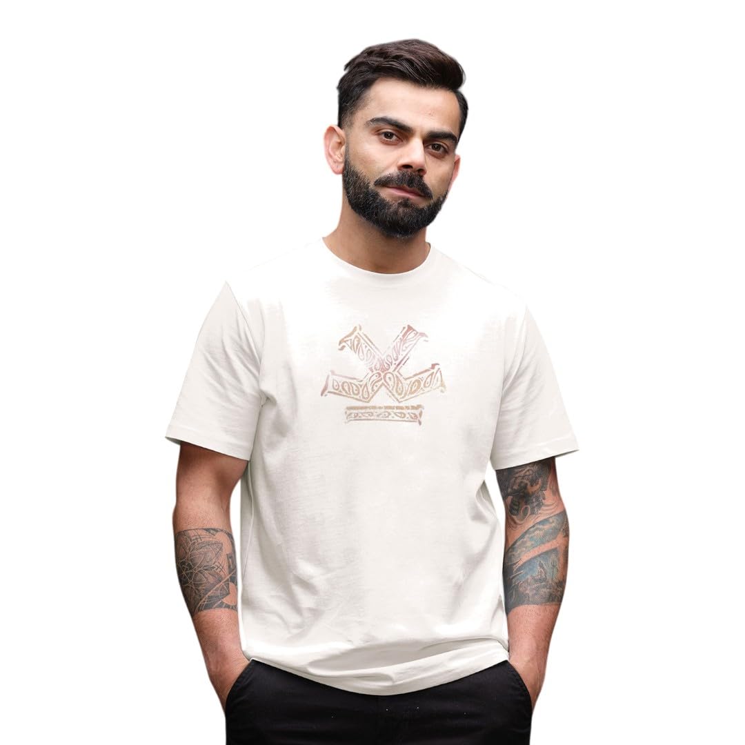 wrogn Men's 180 GSM Pure Cotton T-Shirt | Graphic Print-picture-24