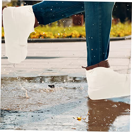 LIOOBO 1 par cubre zapatos para exterior, lavables miniatura 4