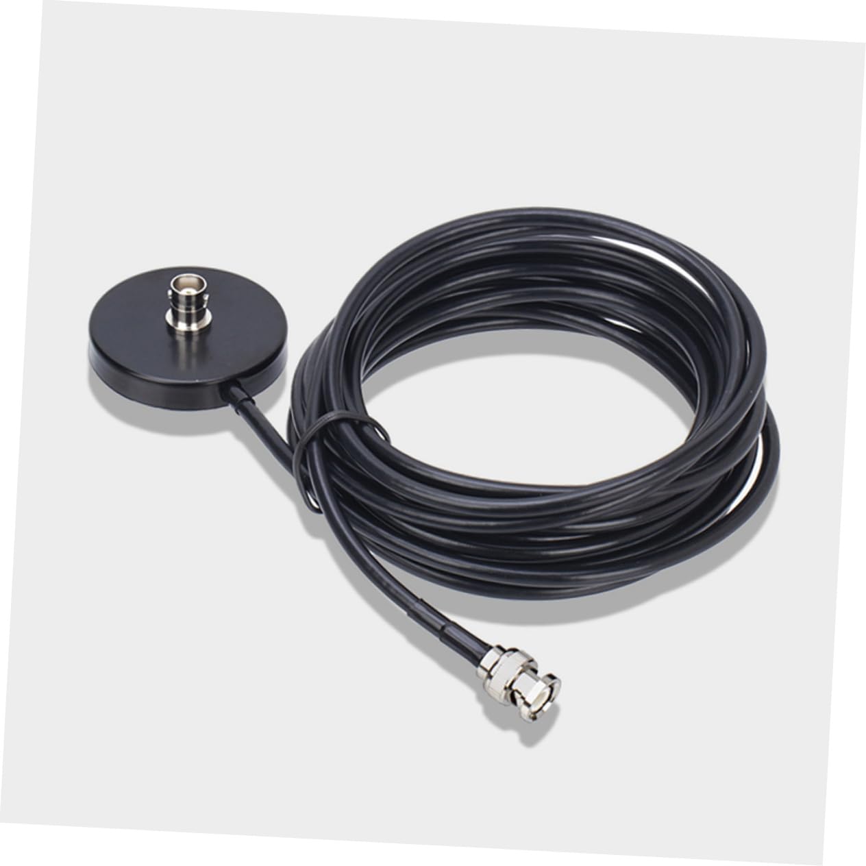 HOMSFOU 5m Base Magnética para Antena Montaje para Coche Soporte De Radio Cable