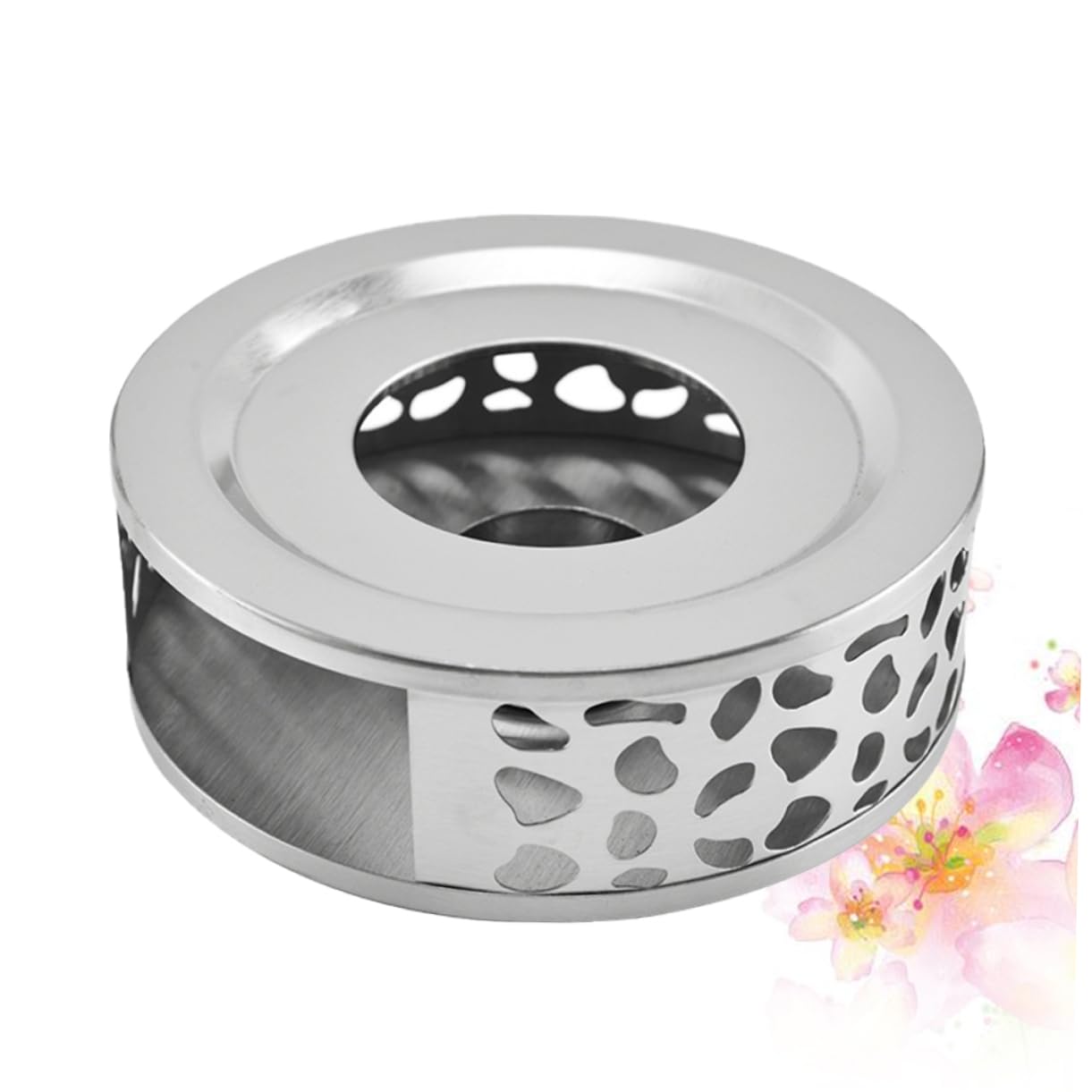 LABRIMP Stainless Steel Household Tea Warmer Multi Function Heater for Home Restaurant for Tea Coffee and Milk Design Present Occasion